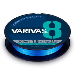 Plecionka Varivas8 PE #0.6 - 150m - 13lb - Niebieski