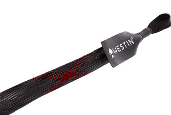 Pokrowiec Westin Rod Cover Spin up to 210cm Black/Red Ø 4cm 170cm - Na wędkę spinningową 