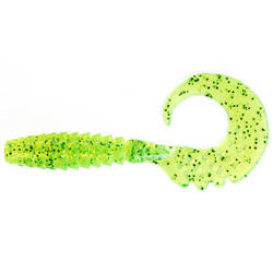 Przynęta FishUp Fancy Grub 2” (5,08 cm) - #026/Flo Chartreuse/Green - 10 szt.
