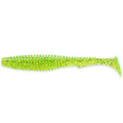 Przynęta FishUp U-Shad 2" (5,08cm) - #026/Flo Chartreuse/Green - 10 szt.