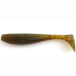 Przynęta FishUp Wizzle Shad 3" (8cm) - #074 Green Pumpkin Seed - 8 szt.