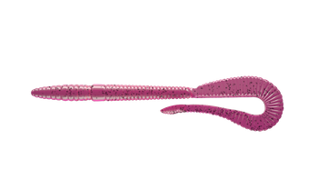 Przynęta LIBRA LURES Bass Crazy Twist Tail Worm 14cm - 019 - Hot Pink with Black Pepper - 8szt (Salt Krill)
