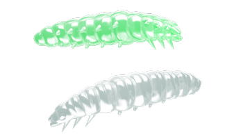 Przynęta Libra Lures Larva 3.5cm, 000 - Glow UV Green - 12szt (zapach serowy)