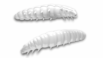 Przynęta Libra Lures Larva 3.5cm - 001 - white- 12szt (zapach serowy)