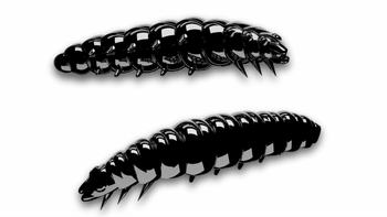 Przynęta Libra Lures Larva 3.5cm, 040 - black- 12szt (zapach serowy)