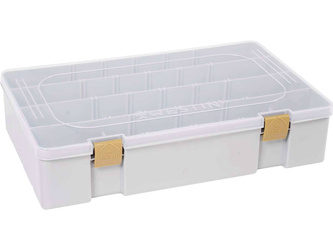 Pudełko WESTIN W3 Tackle Box 36x22.5x8cm Grey/Clear