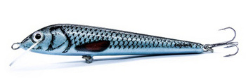 Wobler Engima Baits Sandaczowy 10.5cm - Niebieski - pływający