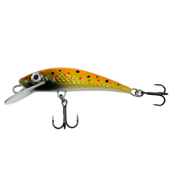 Wobler River Custom Baits Fury 5cm - 4g - Flame Orange Trout - #T013