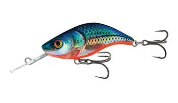 Wobler Salmo Sparky Shad 4cm - Tonący - Blue Holographic Shad