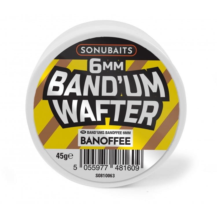 Dumbellsy Sonubaits Band'Um Wafters 6mm - Banoffee 