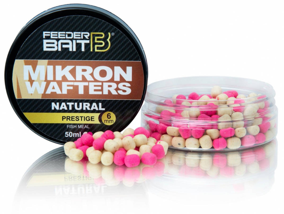 FEEDER BAIT Mikron Wafters- 4/6mm- Natural
