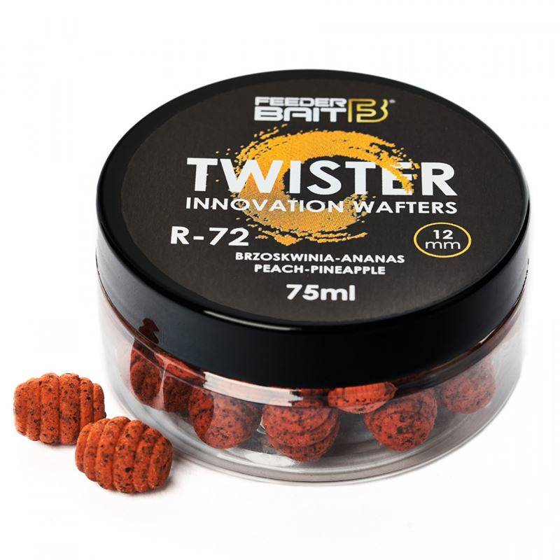 FEEDER BAIT Twister Wafters- 12mm- R72 - Brzoskwinia & Ananas