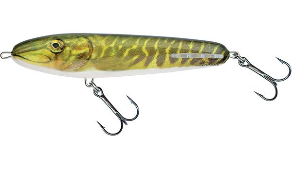 Wobler Salmo Sweeper 14cm - tonący - Real Pike